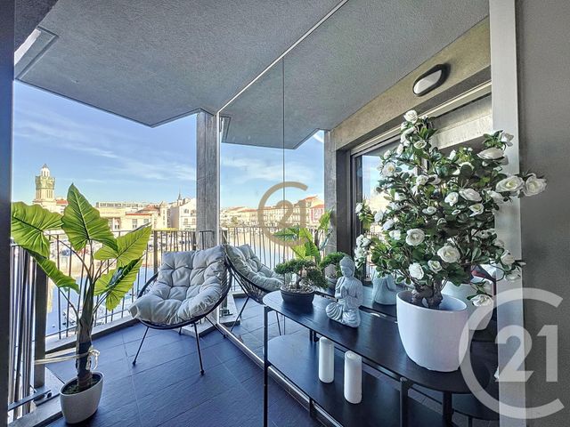 Appartement F3 à vendre - 3 pièces - 66.23 m2 - SETE - 34 - LANGUEDOC-ROUSSILLON - Century 21 Agence Des Halles